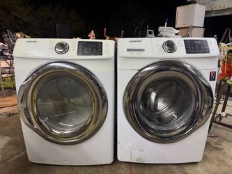 Washer and electric dryer set