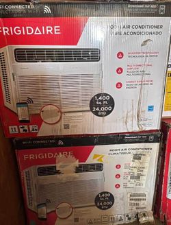 24,000 BTU 230-Volt Inverter Technology Window Room Air Conditioner Cools 1400 sq. ft. with Wi-Fi