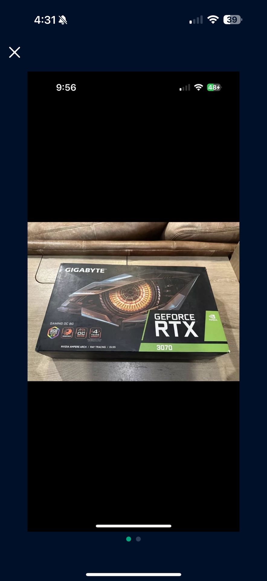 Gigabyte Gaming OC Graphics Card NVIDIA GeForce RTX 3070 8GB GDDR6 PCI Express 4