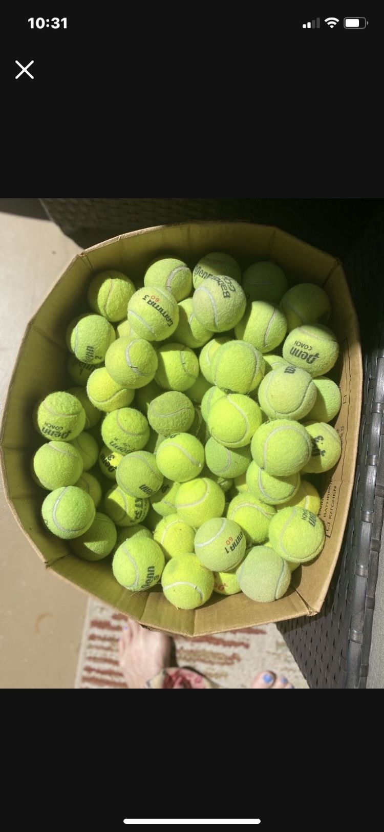 300+ Tennis balls from hit twice to hit 200+ times