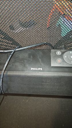 Philips Soundbar W/ Remote