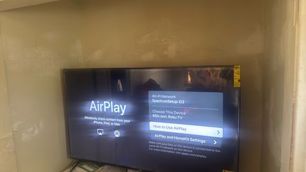 65 inch  onn tv