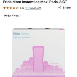 Frida mom instant ice maxi pads 8ct
