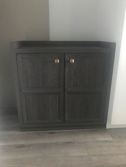 Storage cabinet entryway credenza sideboard buffet