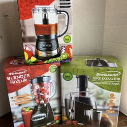 Food Processor, Juice, Extractor, Blender, All New Inbox