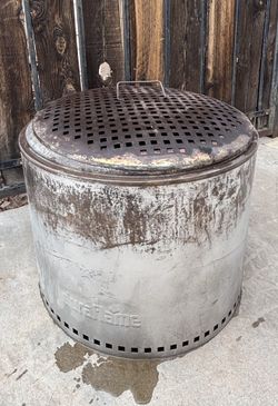 Duraflame Stainless Steel Fire Barrel/Pit