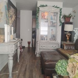 Cabinet,Table And Side Table