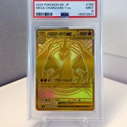 PSA 9 JP Mega Charizard Y ex MUR 766/742 The Start Deck 100 Battle Collection
