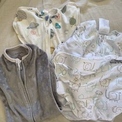 Baby sleep sacks / swaddles