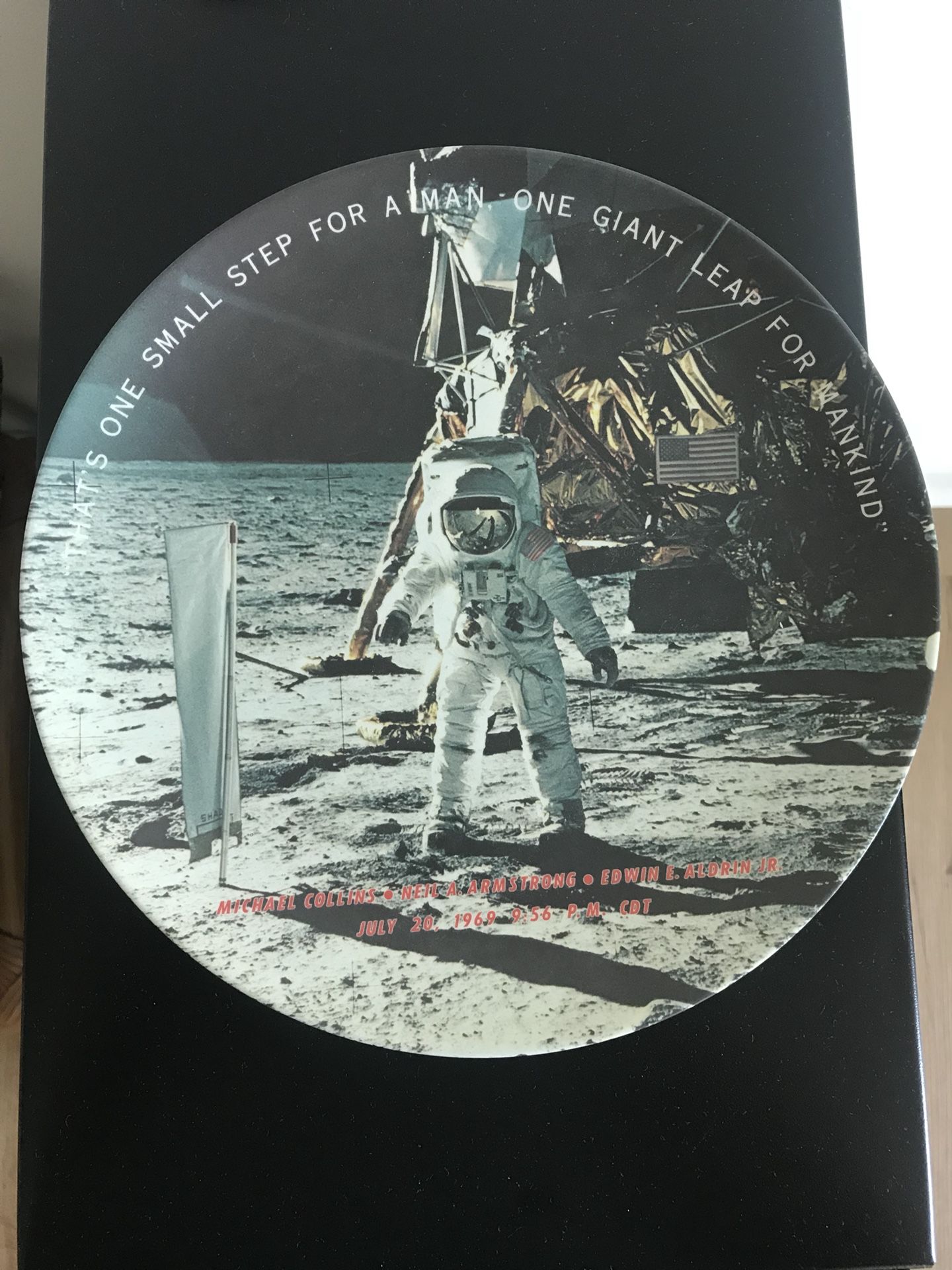 1982 USA moon landing memorabilia
