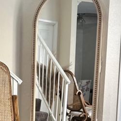 Boho body mirror and coffee table