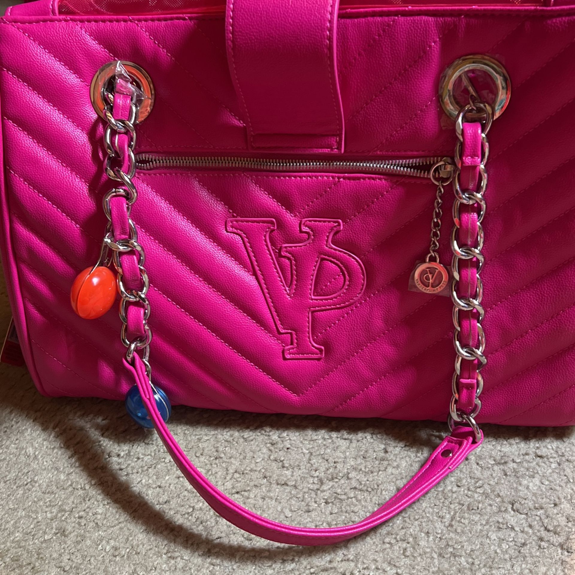 VP PINK PET SHOULDER CARRIER