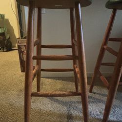 Two Barstools For Sale