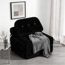 Black Sofa Bed Couch (must sell before Oct 23rd