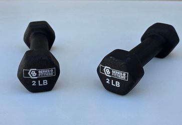 Pair of 2 LB Dumbbells / Hand Weights – $5