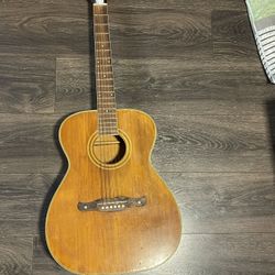 Vintage Harmony Acoustic Guitar 4790H166 Made in USA