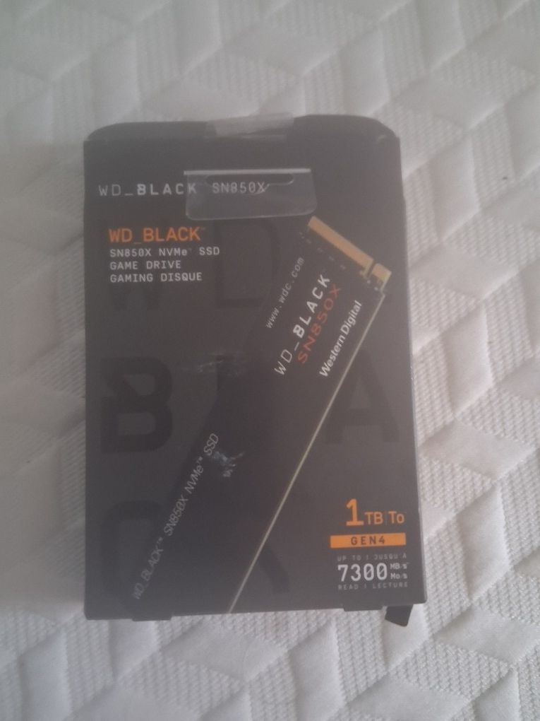 1TB WD BLACK SN850 SSD