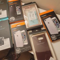 8 Assorted Phone Cases (Older Models)