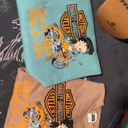 Betty Bop x Harley Davidson Vintage Sweaters