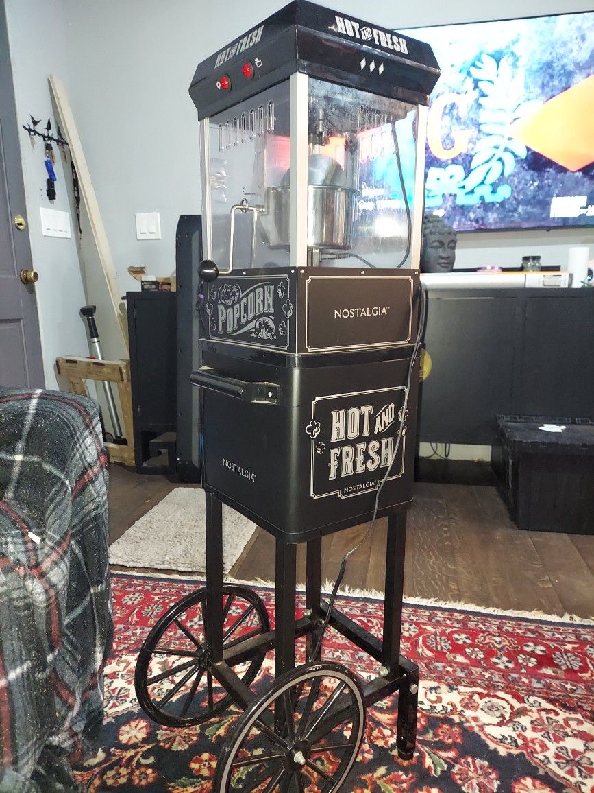 Nostalgia Popcorn Machine