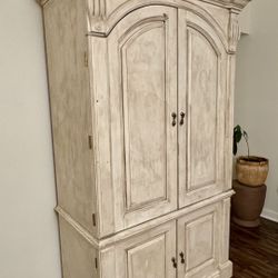 Beautiful Distressed Armoire 