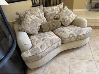 Couch, love seat and 1 1/2 person chair