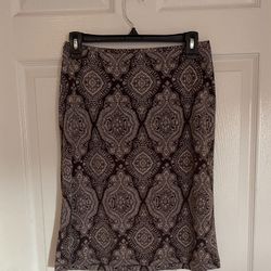 Ann Taylor Loft Brown Skirt Size Small Petite