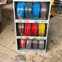 Electrical wire and holder