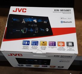NEW! JVC double DIN receiver