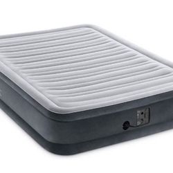 Intex Comfort Dura Beam Airbed Internal Electric Pump Bed Height Elevated Size U