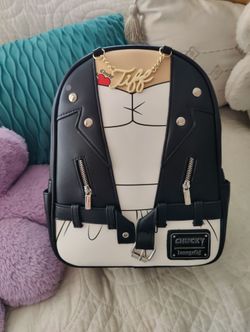 Loungefly Universal Bride Of Chucky Tiffany Cosplay Mini Backpack. New