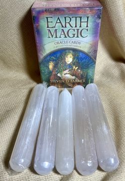 Selenite Crystal Wands
