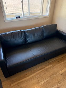 Leather couch