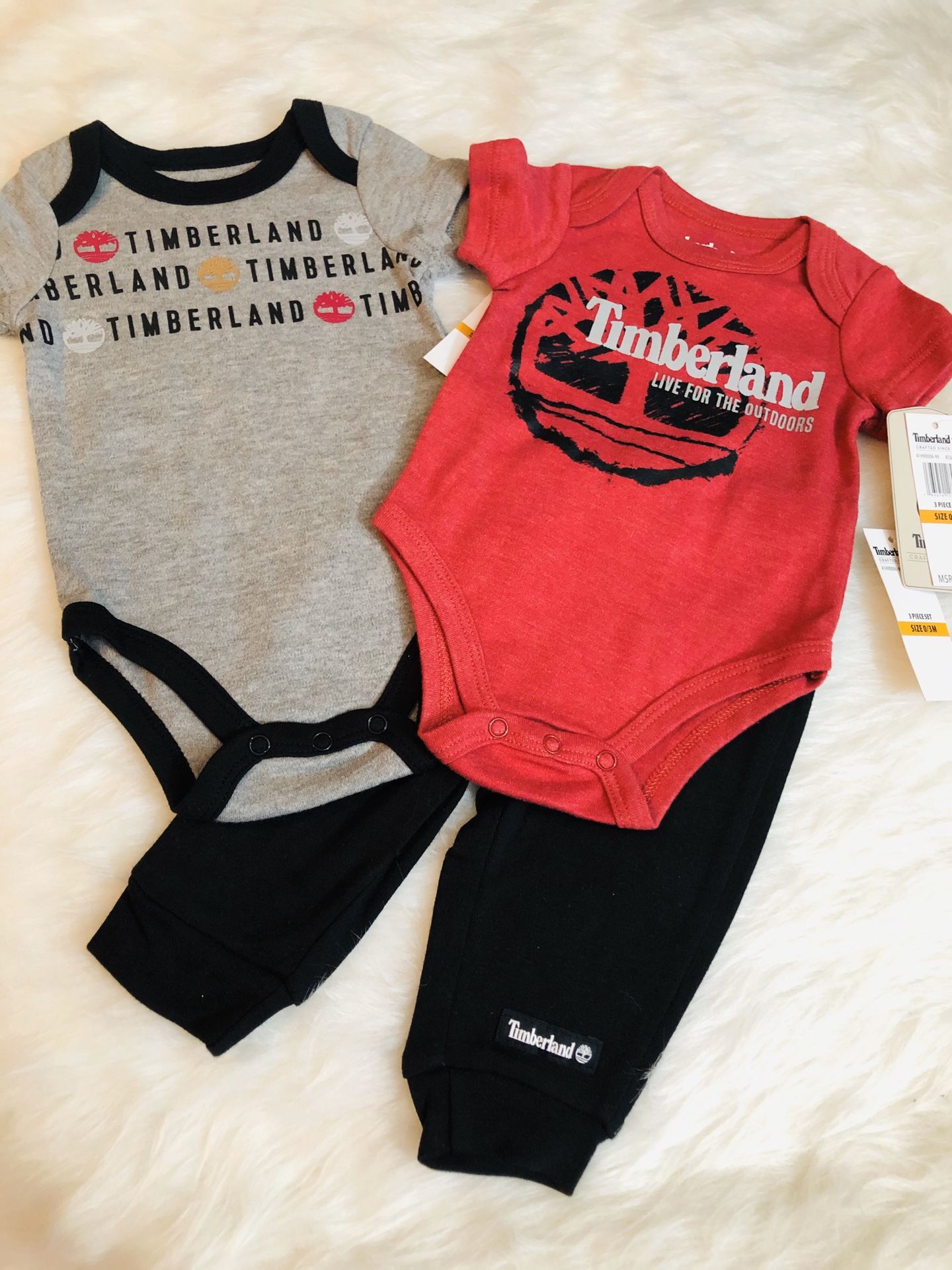 NWT Timberland 3PC *0/3 Months