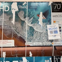 70”LG UHD 4K SMART TV 