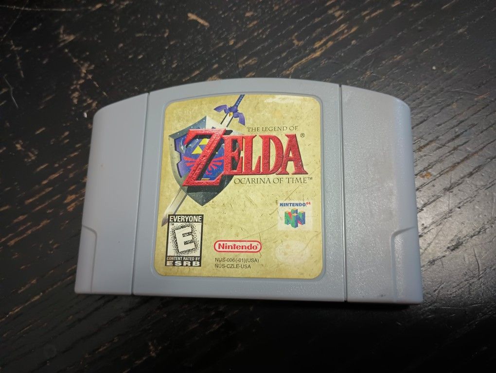Nintendo 64 The Legend Of Zelda Ocarina Of Time 