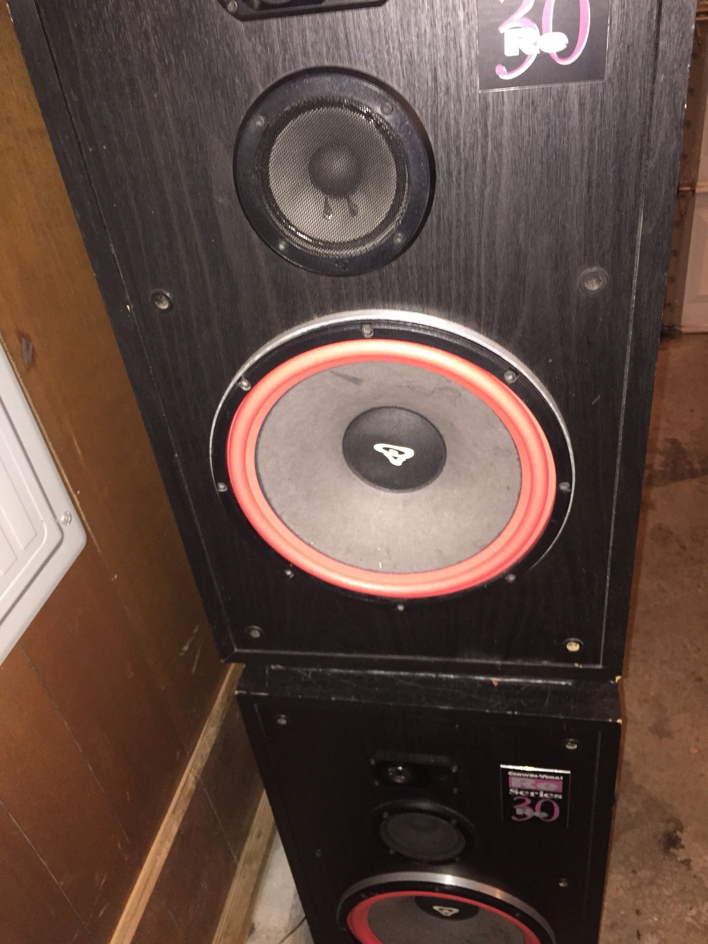 Cerwin Vega RE 30 Series Speakers