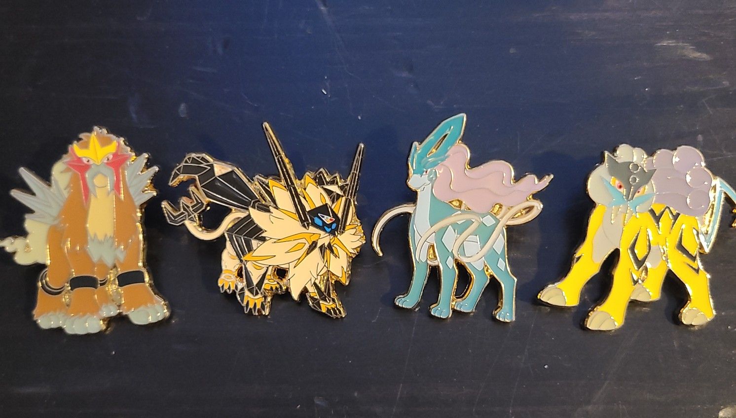 4 Pokémon Collectable Official Pins