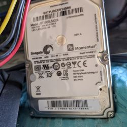 One TB Laptop Hard Drive Loaded With Win10 Works Great 