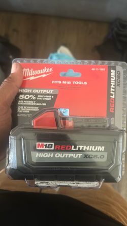 Milwaukee M18 RedLithium High Output XC6.0 Battery