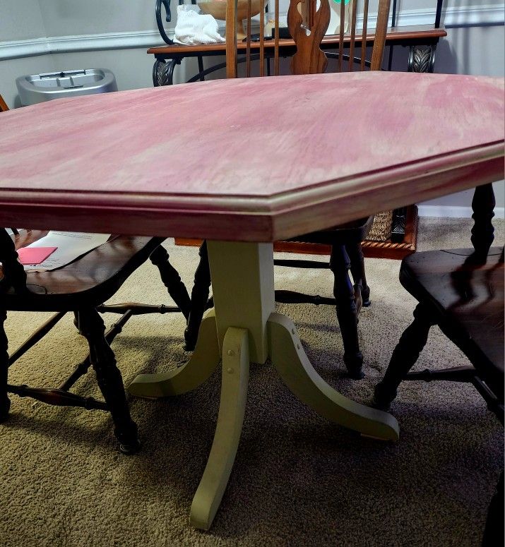 Table For Kitchen, Dinning Room, With A New Folfding Poker Topper