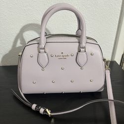 Kate Spade Pearl Satchel With Crossbody Strap 