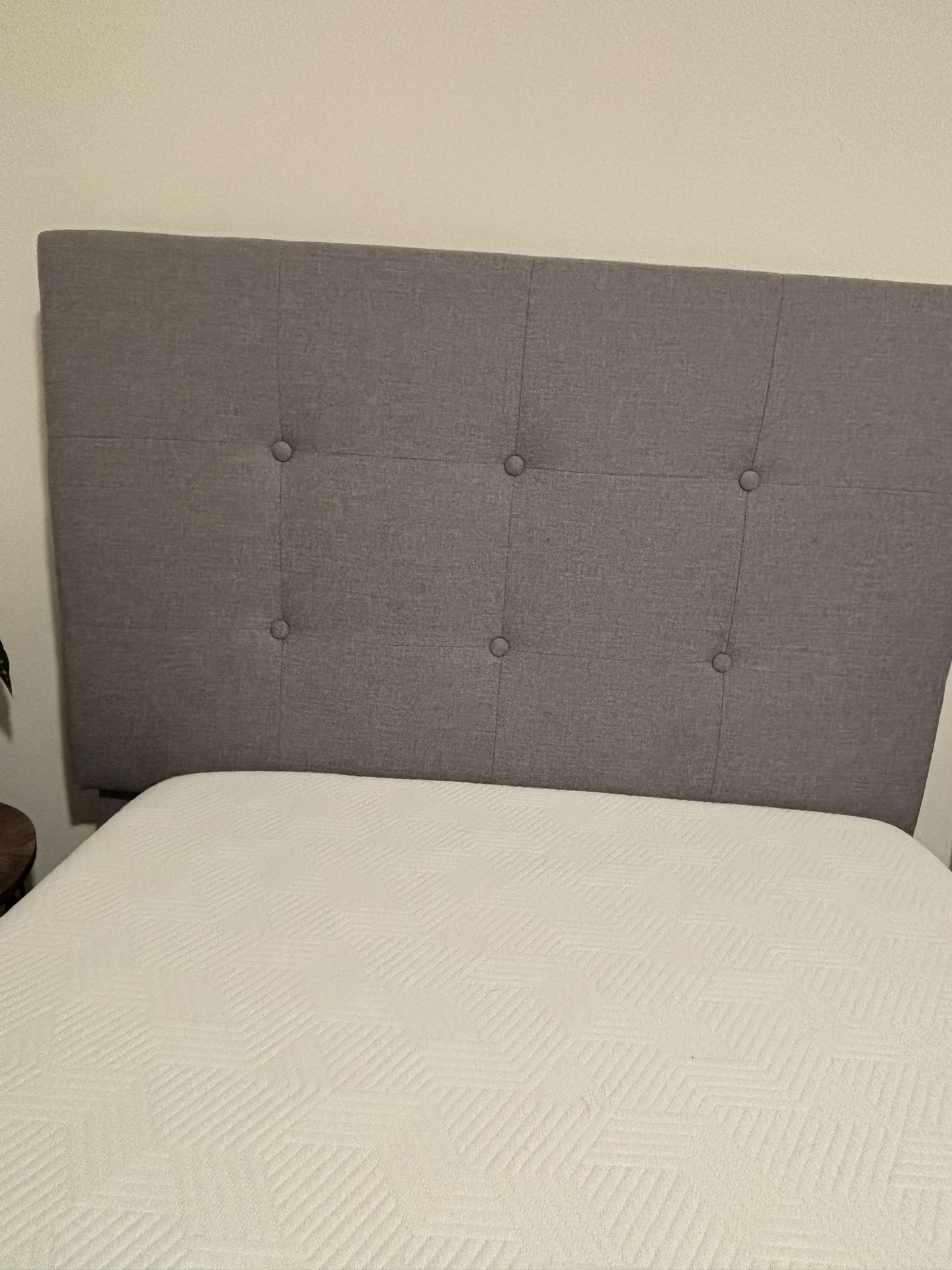 One Bed frame, Box And Mattress