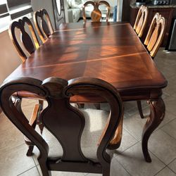 Dining Table With 6 Chairs
