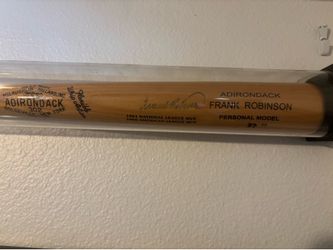 Frank Robinson Autographed Bat PSA/DNA Certified