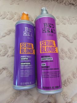 BED HEAD FOR BLONDS SHAMPOO AND CONDITIONER LARGE