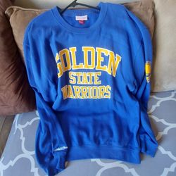 Mitchell & Ness Golden State Warriors Sweatshirt - Size XXL