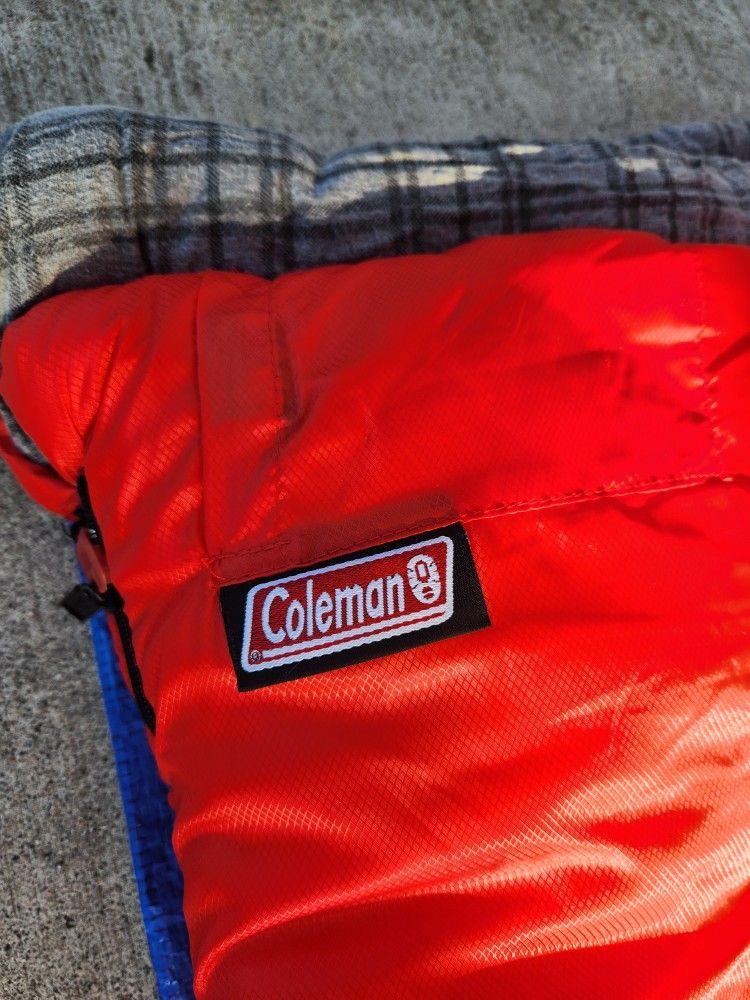 Coleman Large Size Sleeping Bag.