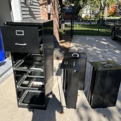 Four Drawer Steel File Cabinet - Free