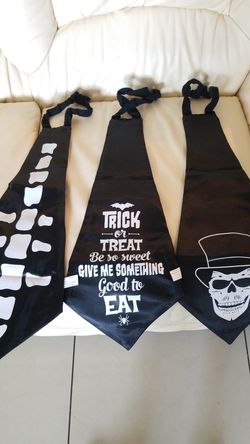Giant Halloween neckties